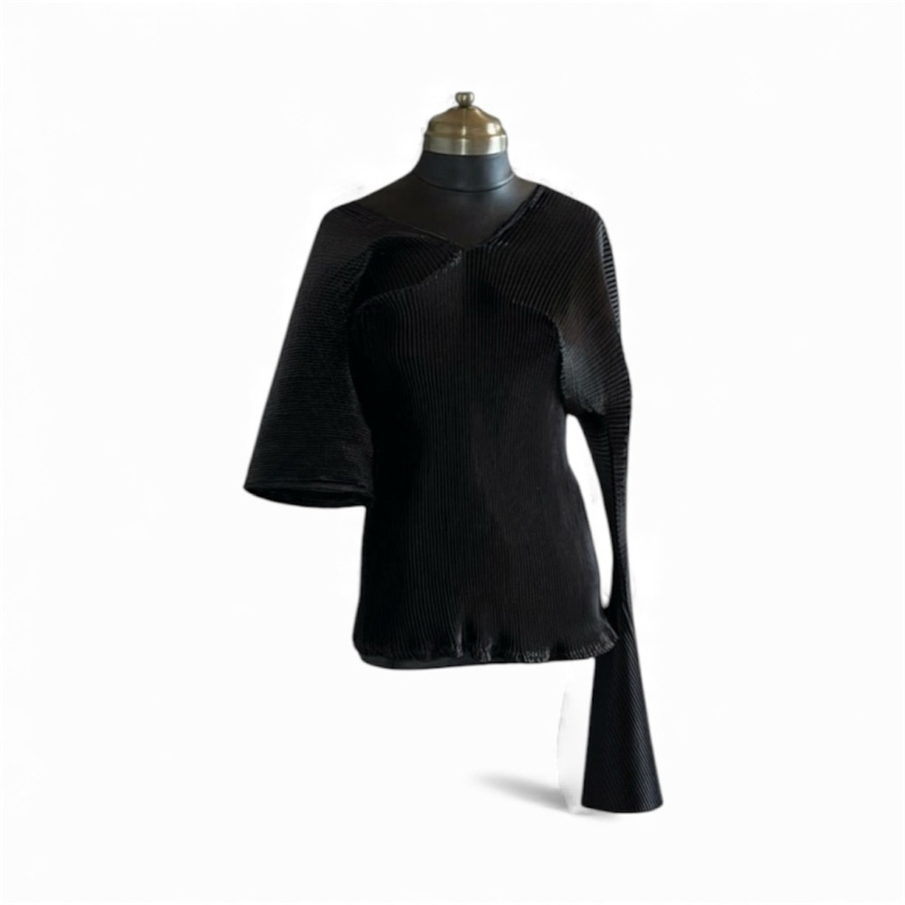 HANDCRAFTED   My interpretation pleated fabric